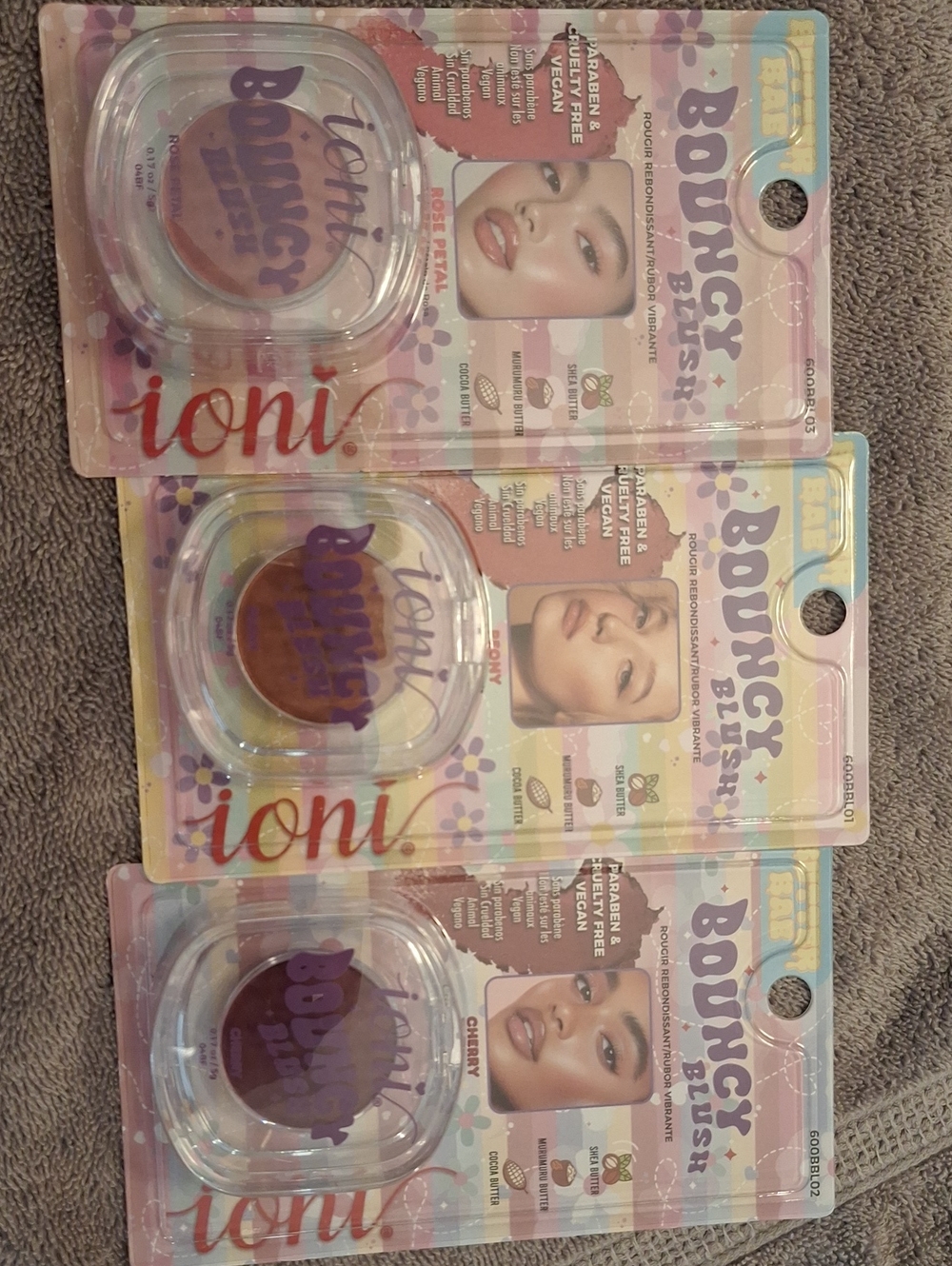 ioni Bouncy Blush — Pink & Peach Shades